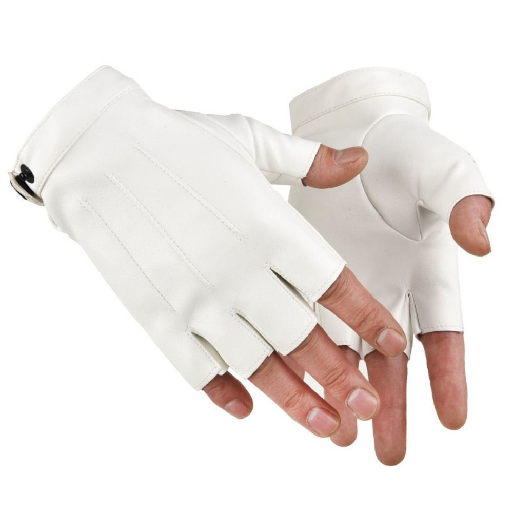 Leather Driving Glove - Guanti da Guida in PU Stile