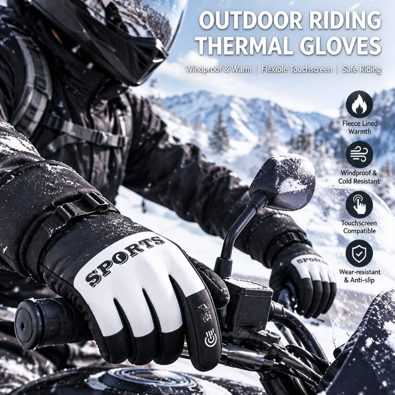 Guanti da moto invernali, impe - Ski Glove Waterproof recensione e prezzo